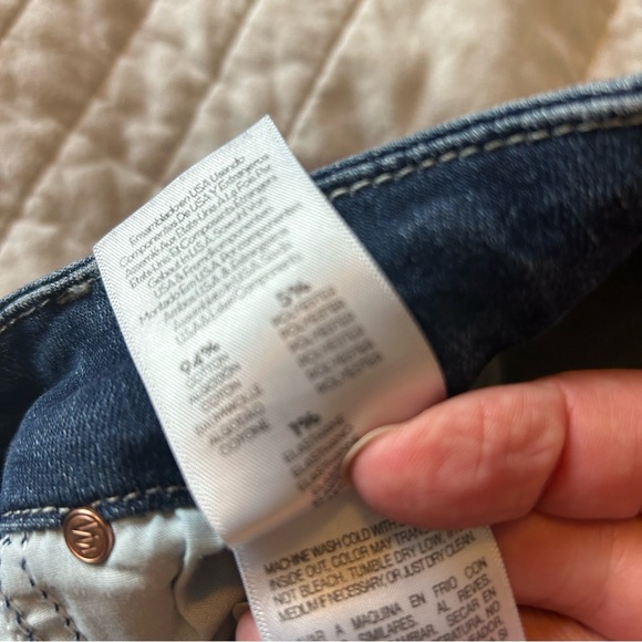 MOTHER The Looker Ankle Fray Jeans in Invitation Only Wash. Size. 25. - Picture 15 of 16